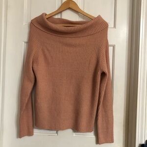 Clockhouse  Rose Color Cowl Soft Sweater